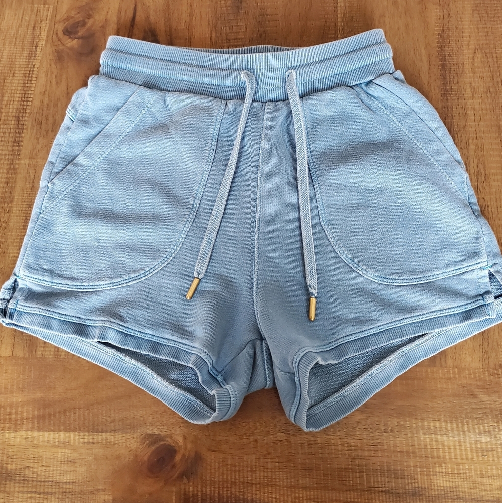 l*space Light Blue Drawstring Athletic Shorts Xs